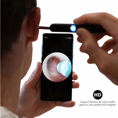 WaxClean™ – Nettoyeur d’oreilles intelligent avec technologie avancée